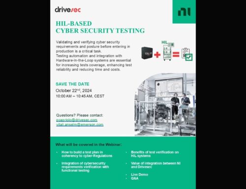 WEBINAR: HIL-BASED CYBER SECURITY TESTING